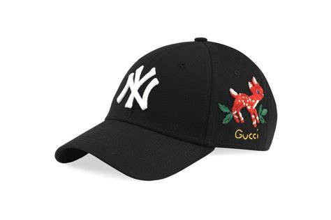 ny yankees gucci|Gucci baseball cap limited edition.